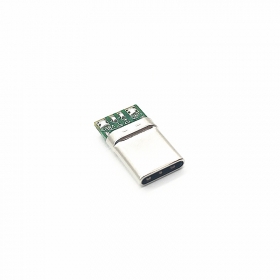 USB-Type-CM/夾板0.8拉伸款/2.0板 R1=56K/彎端/15卡勾/HSF